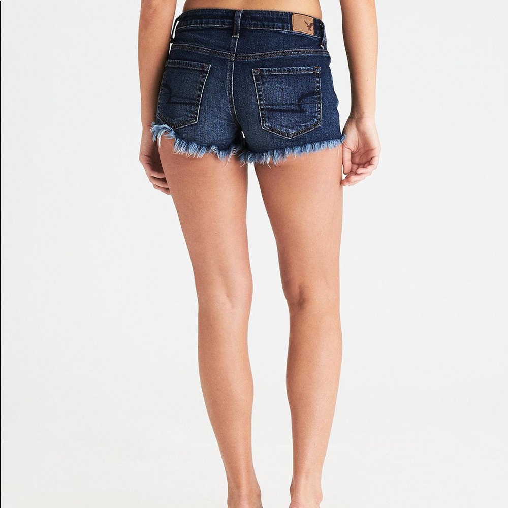 High rise denim shorts sz6